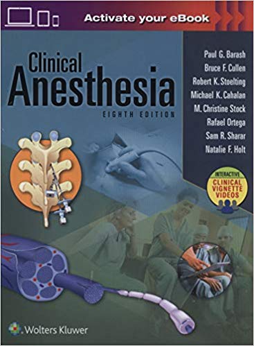 Clinical Anesthesia- 8e  BARASH 2 Vol  2017 - بیهوشی
